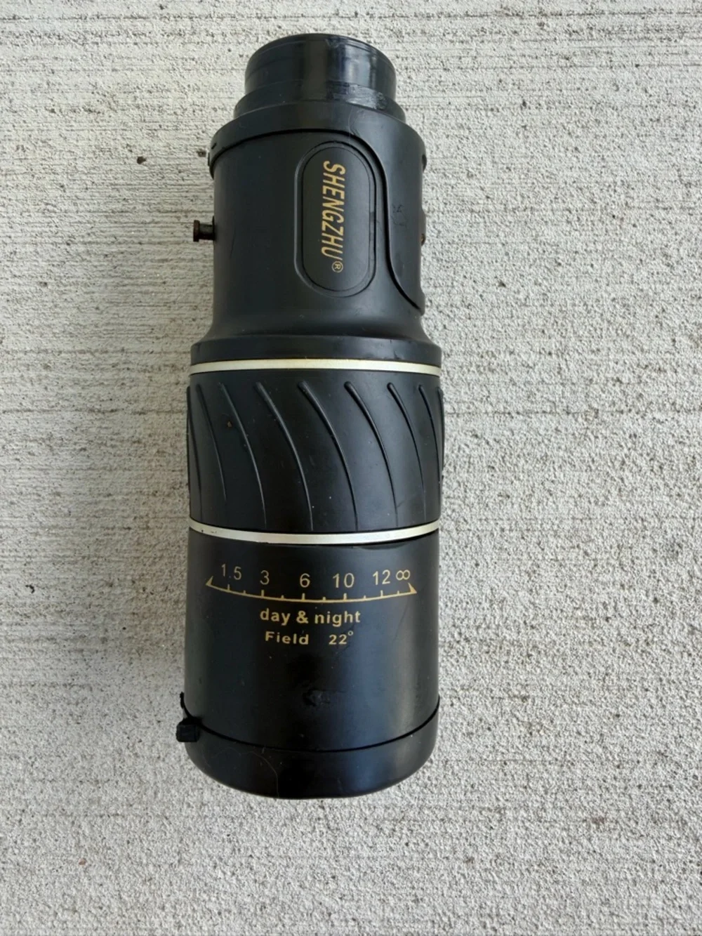 SHENGZHU 30x52 Monocular Telescope Day & Night Field 22° Black 6.5”SpottingScope